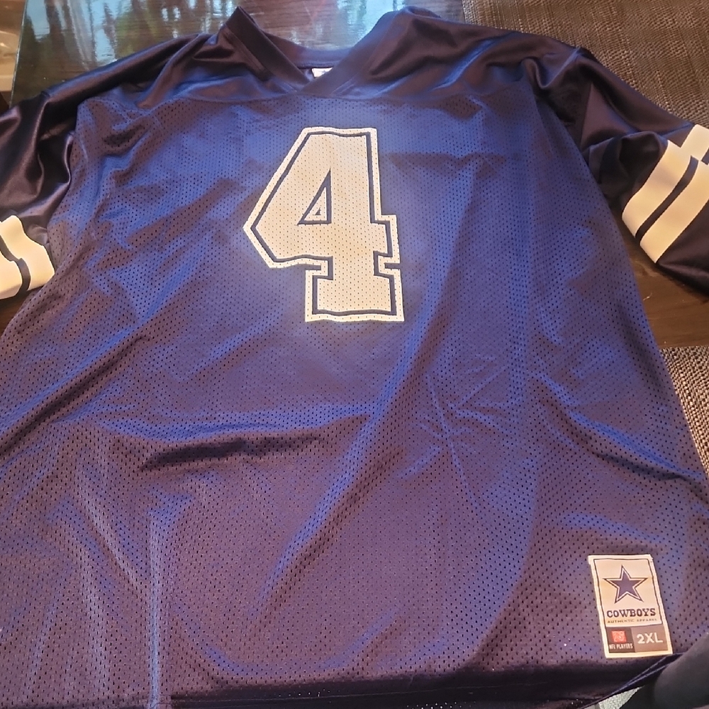 Dallas Cowboys Authentic Prescott Jersey 2xl